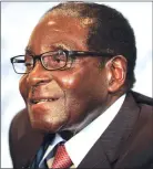  ??  ?? President Mugabe