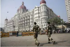  ?? AP ?? The man behind the Taj Mahal Palace hotel attack in Mumbai in 2008 met Abu Omar in Stockholm to plan terrorist attacks