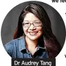  ?? ?? Dr Audrey Tang