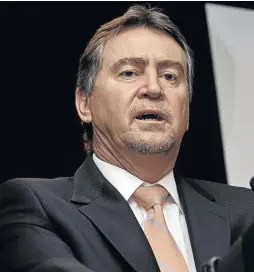  ?? / ROBERTTSHA­BALALA / GALLO IMAGES ?? FNB’s Johan Burger tells the Zondo inquiry why his bank refused to meet ANC.