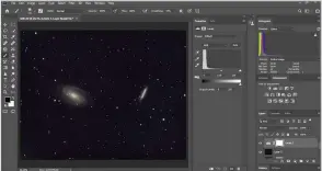  ??  ?? ▲ Figure 7: use Photoshop to bring out more details from your deep-sky target