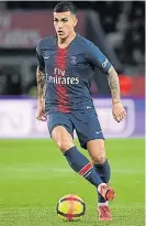  ??  ?? En PSG. Leandro Paredes.