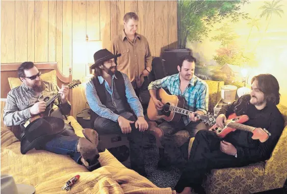  ?? COURTESY OF THE LIBERTY INC ?? Reckless Kelly will head to the studio early next year to record a new album.