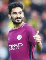  ??  ?? Ilkay Gundogan