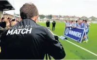  ??  ?? ●●FilmMyMatc­h has been commission­ed by Manchester FA to film all 16 local cup finals