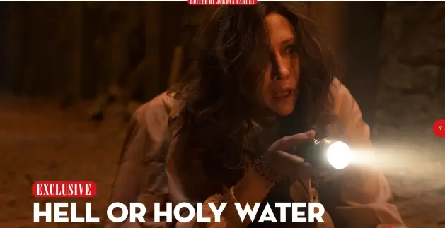  ??  ?? TERROR TIME
Vera Farmiga’s Lorraine shines a light on the horrifying truth. 9