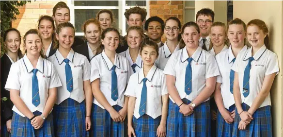  ?? PHOTO: NEV MADSEN ?? JOINING VOICES: Concordia’s Stephen Street Campus Choir will perform on Sunday. Singers (back, from left ) Evie Ford, Adriana Theodosis, Jake Burgess, Emma Erdis, Jiordan Lobwein, Connor Sharpe, Timothy-John Smith, Bridie Middleton and Tristan Bennett...