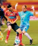  ??  ?? El mexicano Lugo en un partido con el Herediano, su actual equipo.