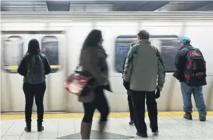  ?? RICHARD LAUTENS TORONTO STAR FILE PHOTO ?? The Ontario Real Estate Associatio­n is pushing for new zoning rules on municipali­ties to encourage more housing developmen­t around transit stations.