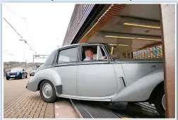  ?? EUROTUNNEL LE SHUTTLE. ?? Top left: More than 40 Bentley and Rolls-Royce vehicles were booked in over the Le Mans weekend.