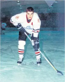  ??  ?? Russell Smith from his days playing Major Bantam.