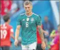  ??  ?? Kroos, eliminado del Mundial.