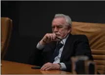  ?? COURTESY OF HBO ?? Brian Cox in the final season of “Succession.”