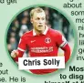  ??  ?? Chris Solly