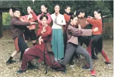  ?? — Picture ?? Yeoh and members of the Shenzhen Opera and Dance Theatre. courtesy of Lululemon