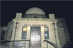  ??  ?? Tour the night sky at the Mills Observator­y in Dundee with their Planetariu­m Show on Friday January 19