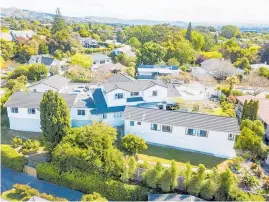  ??  ?? The Hillcrest Rest Home in Havelock North is available vacant or as a going concern. It comprises about 500sq m of buildings on a site of about 1715sq m.