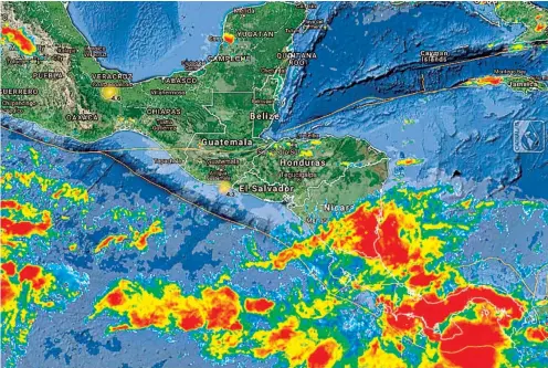  ??  ?? EL MARN DICE QUE LAS CONDICIONE­S DE LLUVIA PODRÍAN MEJORAR, PERO IGUAL AMENAZA LA FORMACIÓN DEL FENÓMENO DE EL NIÑO.