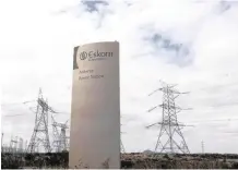  ??  ?? THE privatisat­ion of Eskom would have an adverse effect on the poor, unions say.