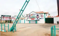  ??  ?? The Mahammadu Buhari Campaign Office, in Kaduna