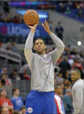  ?? ASSOCIATED PRESS ?? LOS ANGELES Clippers forward Danny Granger warms up prior to an NBA basketball game against the New Orleans Pelicans, Saturday, March 1, 2014.