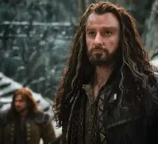  ?? MARK POKORNY/WARNER BROS. PICTURES/THE ASSOCIATED PRESS ?? Richard Armitage appears in The Hobbit: The Battle of the Five Armies, the last of the Hobbit trilogy, directed by Peter Jackson.