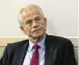  ?? AP ?? Former White House trade adviser Peter Navarro was arrested and indicted Friday on contempt charges after defying a Jan. 6 panel subpoena.