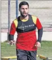  ??  ?? Pacheco, con el Getafe.