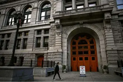  ?? BOSTON GLOBE ?? The John Adams Courthouse is home to the Massachuse­tts Supreme Judicial Court and the Massachuse­tts Appeals Court.