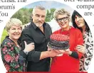  ??  ?? CRUMBS..
Hit Bake Off could lose cake ads