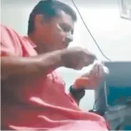  ?? FOTO: EL HERALDO ?? El alcalde Raudales no se ha pronunciad­o sobre el presunto consumo de droga en un corto video.