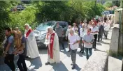  ?? (Photo M. N.) ?? Procession pour la Saint-Pierre et Saint-Paul.