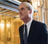  ?? AP FILE PHOTO ?? ‘CONFRONTED’: Special counsel Robert Mueller has already acted to limit presidenti­al pardon power.