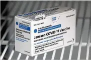  ?? TED S. WARREN / AP ?? A batch of Johnson & Johnson COVID-19 vaccine failed quality standards and can’t be used. The drugmaker didn’t say how many doses were lost, and how the problem would impact future deliveries.