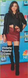  ??  ?? Victoria Konefal (Ciara)