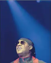  ?? Brian van der Brug Los Angeles Times ?? STEVIE WONDER performs Sunday at his annual House Full of Toys benefit concert at Staples Center.