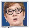  ?? ?? Marise Payne.