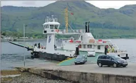  ??  ?? Chaos was caused when the ferry broke down while the back-up vessel was unavailabl­e.