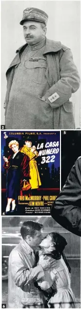  ??  ?? 1. Anuncio de Burberry en una revista (Londres, 1909). 2. General de la I Guerra Mundial (Italia, 1917). 3. Ingrid Bergman y Humphrey Bogart, en Casablanca (1942). 4. Cartel de la pelícu
la La casa número 322 (Japón, 1915). 5. Marlene Dietrich, en Pánico en la escena (1950). 6. Audrey Hepburn y
George Peppard, en Desayuno con
diamantes (1961). 7. Meryl Streep, en Kramer contra Kramer (1979).