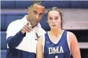  ?? WILLIAM BRETZGER/DELAWARE NEWS JOURNAL ?? Delaware Military Academy girls basketball coach and athletic director Jeremy Jeanne favors shot clocks but knows that finding, training and paying people to operate them could be difficult.