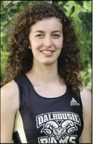  ?? SuBmIttEd ?? Hannah Arsenault has won every race she has entered in the Atlantic Colleges Athletic Associatio­n over three seasons for the Dalhousie AC Rams.