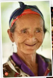  ??  ?? 01 lens Portrait of a woman taken near Vang Vieng, laos Exposure Canon EF 85mm f/1.2l USM 1/400 sec, f/1.2, ISO100