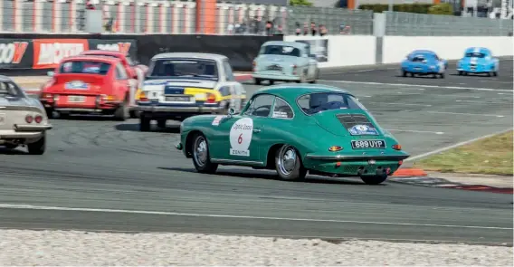  ??  ?? Above and right: This may be a rare and very valuable car, but it gets used as it was intended, running in events such as the Tour Auto