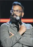  ??  ?? FIGURING IT OUT: Romesh Ranganatha­n’s new book takes a sideways look at life’s challenges.