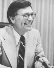  ?? Longmont Museum, Times- Call file ?? Then Longmont Mayor Bill Swenson, shown in 1983, also served in the legislatur­e.