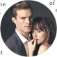  ??  ?? A-LIST In 50 Shades with Dakota Johnson