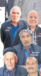  ??  ?? Naif Akar Yusuf Güler Mehmet Polatoğlu