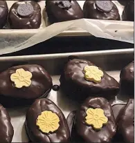  ?? Arkansas Democrat-Gazette/JENNIFER CHRISTMAN ?? No candy can hold a candle to coconut and peanut butter Easter treats made with Gulf Wax from Mom’s recipe.