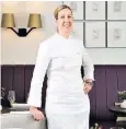  ??  ?? Clare Smyth, pictured at Core, her three Michelin starred restaurant in Notting Hill