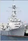  ??  ?? USS William P. Lawrence.